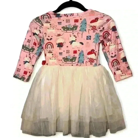NWT-Pete & Lucy-Toddler Girl's Holiday Tulle Dress 2T - Picture 4 of 4